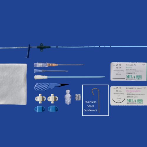 MILA Long-Term Guidewire IV Catheter 14ga x 20cm Single Lumen