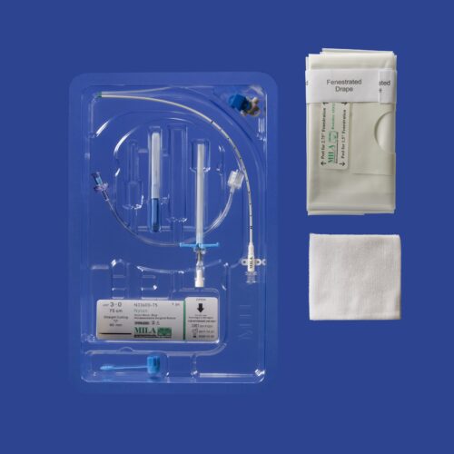 MILA Peel Away IV Catheter 14ga x 20cm Single Lumen with separate extention