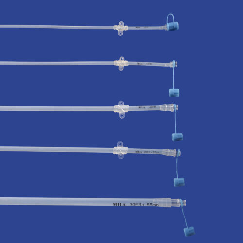 MILA Silicone Feeding Tube 12fr x 38cm open-ended with side holes