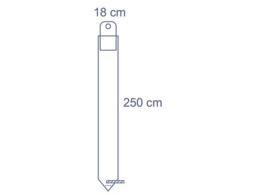 Medline Telescopic Camera Cover,13X240CM, Telescopic Replaces DYNJE4240