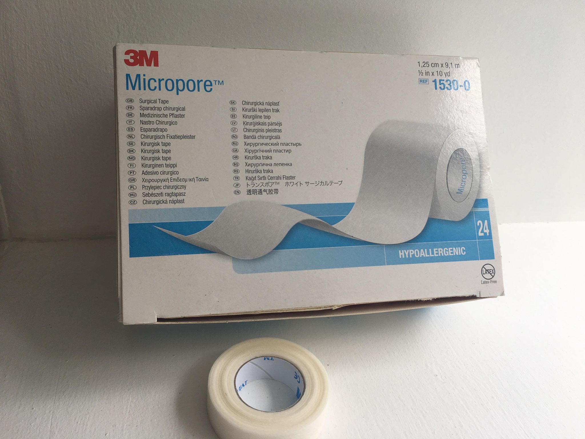 3M Micropore Surgical Tape 1.25cm x 9.14m (Box of 24) - DMS