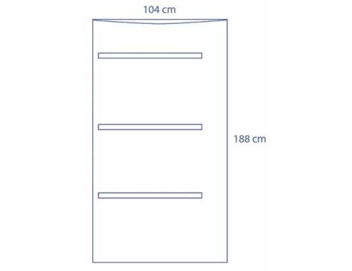 Full C Arm Drape 104 x 188cm box of 20