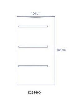 Full C Arm Drape 104 x 188cm box of 20