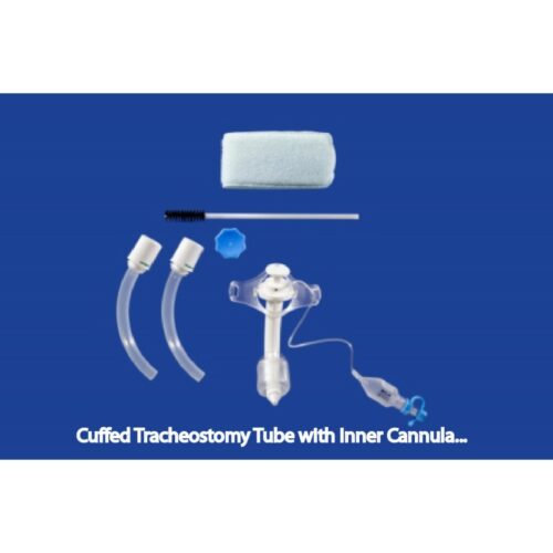 MILA Cuffed Trach Tube with Obturator 6mm x 9.2mm - 71mm Length