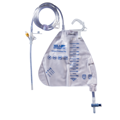 Faecal Management Kit 28fr x 25cm (10") with 2000ml Bag