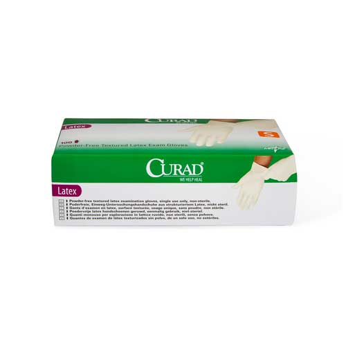 Medline Curad Latex Latex Powder Free Glove
