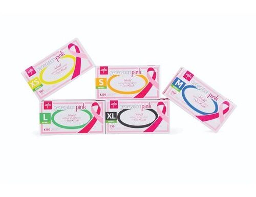 Generation Pink Nitrile Exam Glove SMALL  (250 per box)