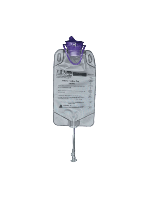 Enteral Feeding Bag with Spike Port (500mL Bag)