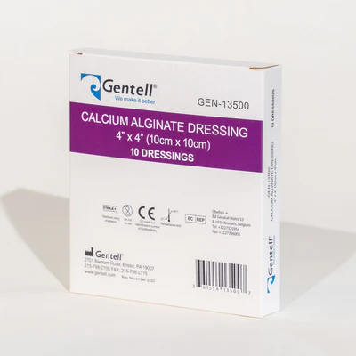 Calcium Alginate 10cm x 10cm (Box of 10)
