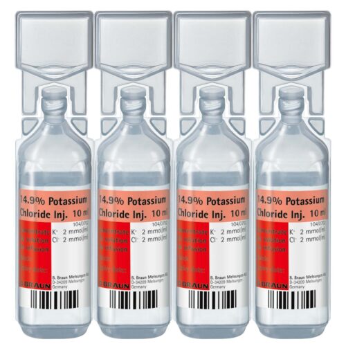 Potassium Chloride 15 % MPC 10ml (Box of 100)