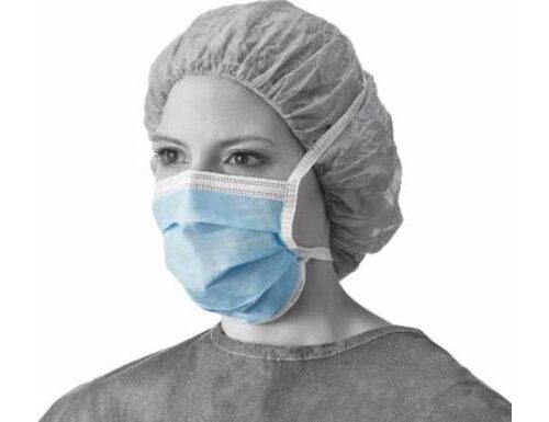 Medline Type ll Face Mask with Ties (Box of 50)