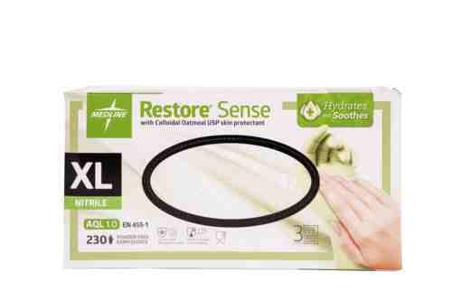 Restore® Sense Nitrile Exam Gloves with Colloidal Oatmeal (Box 250) - Image 3